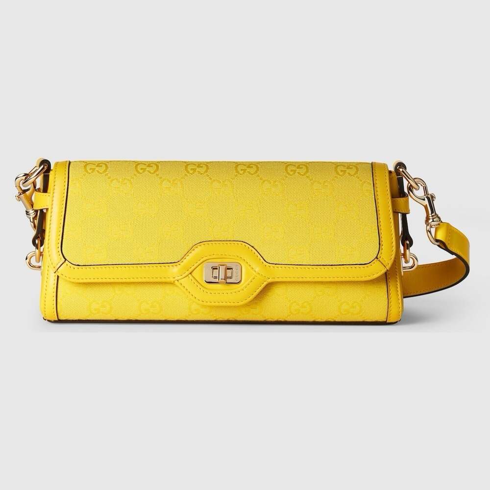 sale ends 10/26 Gucci Luce small shoulder bag Monogram